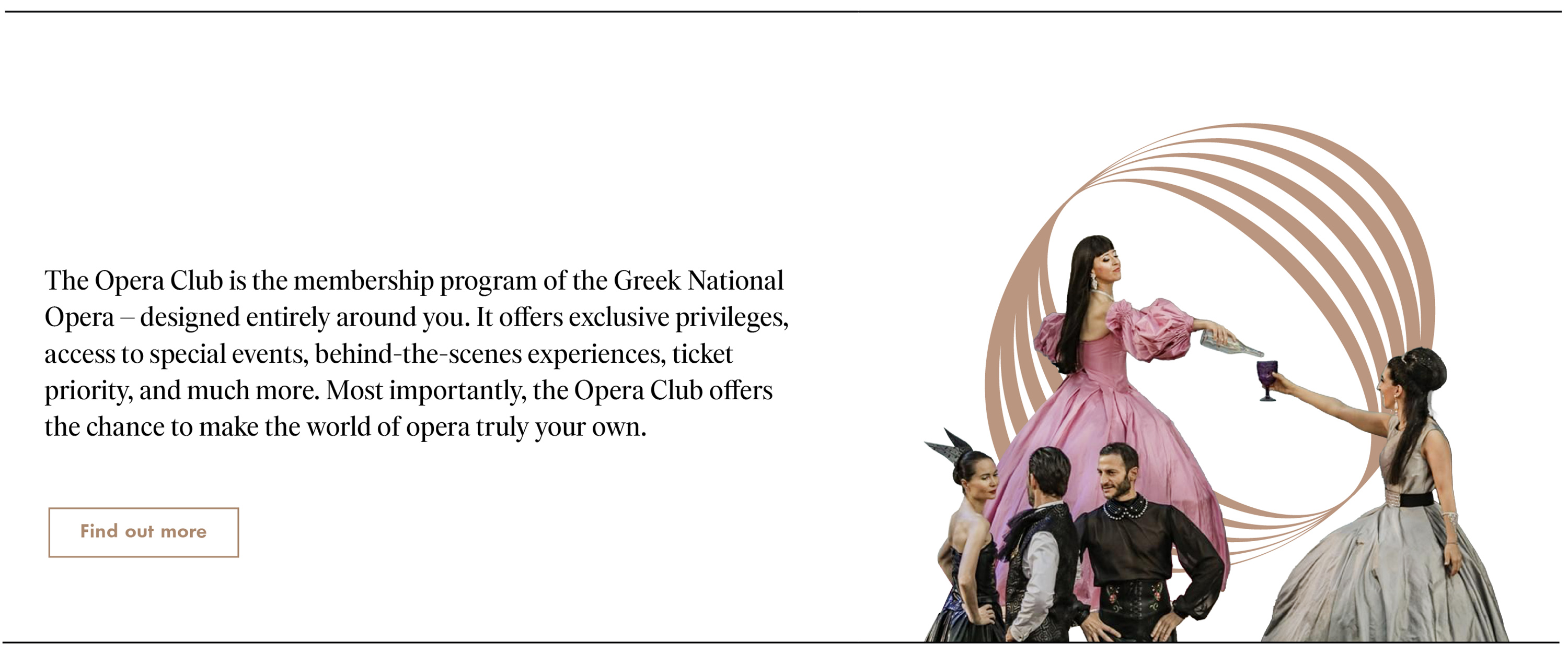 Dimitra Chrona Opera Club ? Greek National Opera schema design Greek National Opera Visual identity Membership Programme Website Digital 3